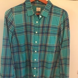 J Crew flannel button down the perfect shirt